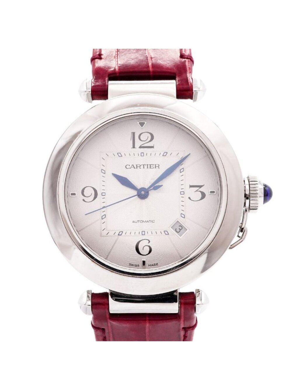 Cartier Pasha Silver Dial Watch